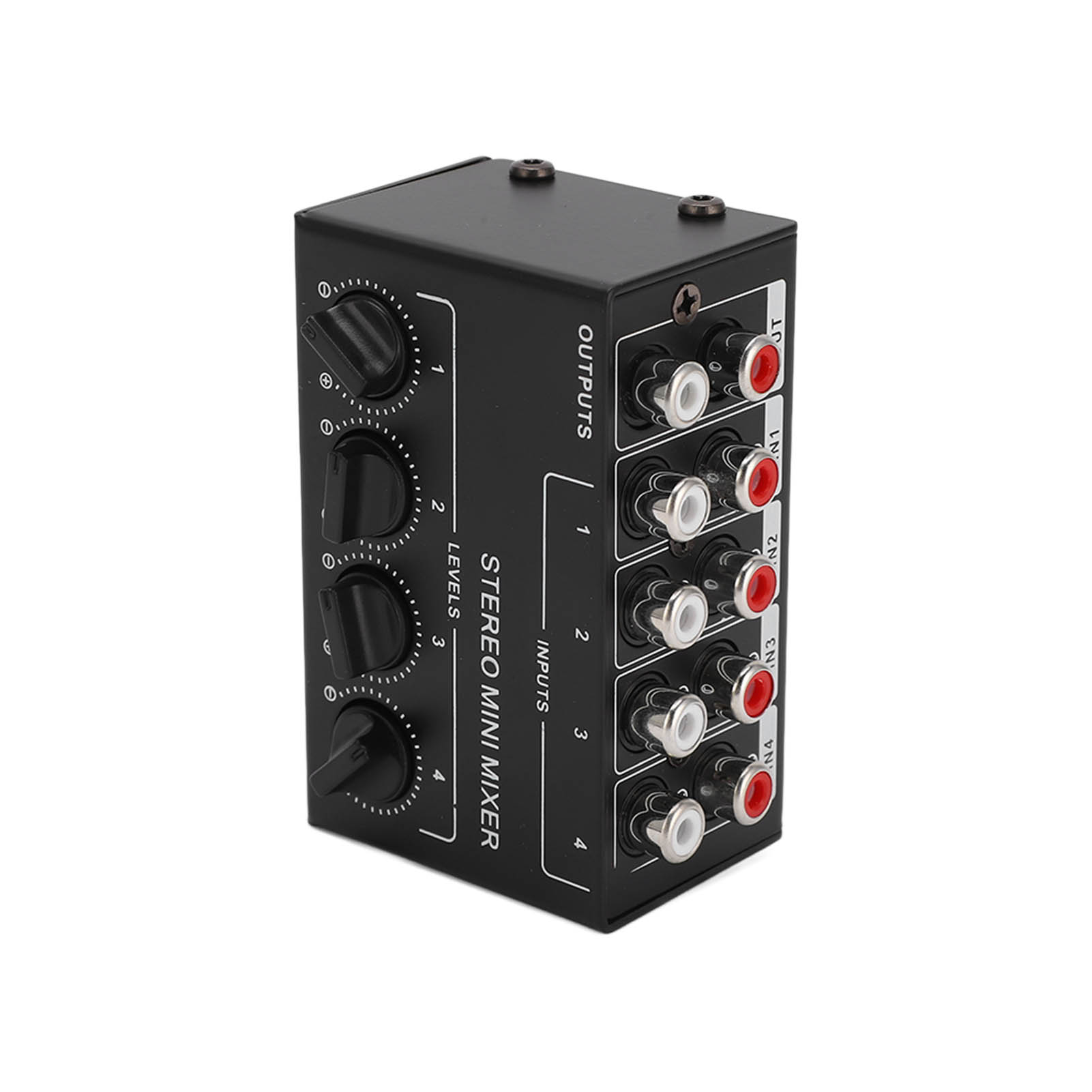 Home Appliances - 4 Channel Passive Stereo Mixer Audio