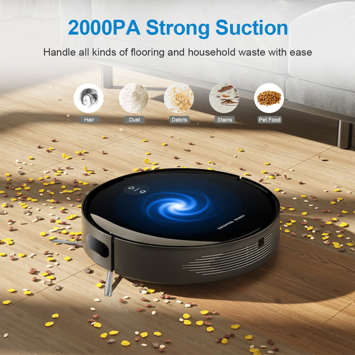 Smart Robot Vacuum Auto‑Rechar - Small Appliances 评论和价格