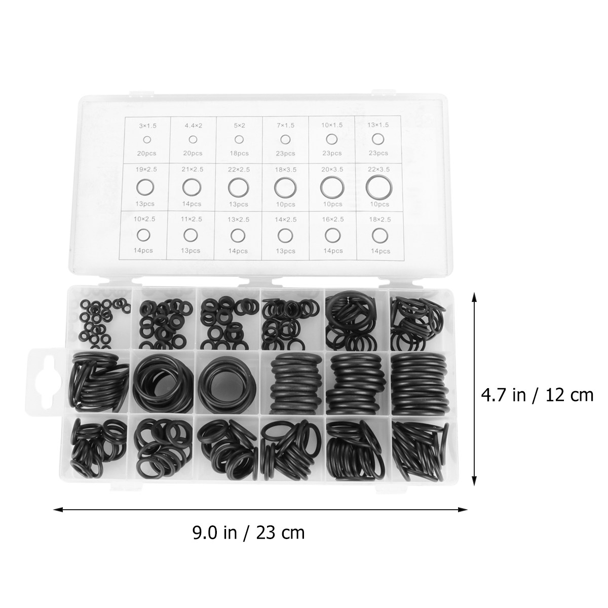 279Pcs O-Rings Assorted Sizes  - Home Appliances 评论和价格