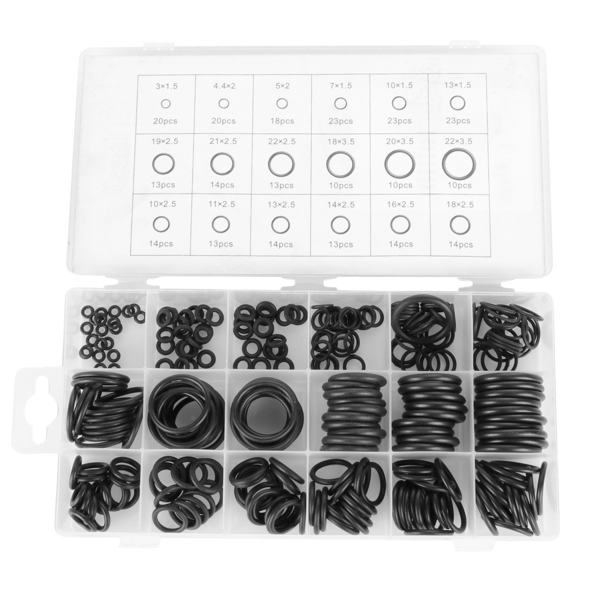 279Pcs O-Rings Assorted Sizes  - Home Appliances 评论和价格
